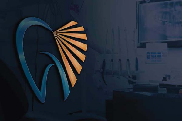Radiance Dental logo on wall of dental practice at Radiance Dental in West Chester, PA